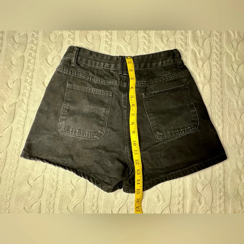 Black Cargo Shorts #1197 - Picture 5 of 9